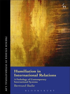 cover image of Humiliation in International Relations